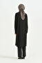 Jacquard Tunic with Scarf - Black - 4