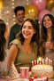 Happy Birthday Plastic Crown Gold Color Crowned Design Birthday Party Costume Entertainment Accessory - 4