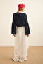Mobile Piecey Ruffled Trousers Ecru - 5