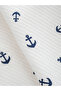 Nevavm Anchor Pattern Double Pique Blanket with a Difference - 3