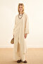Bat Sleeve Tunic Trouser Set Stone