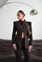 Pointed Long Collar Jacket and Pants Design Set