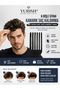 Women's and Men's 6-Tooth Black Fluffy Hair Lifting Root Volume Heatless Styling Comb Hairpiece Volume Comb