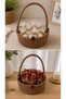 Wicked Jute Basket for Kina, Engagement, Wedding, Promises, Sugar Bowl, Handcrafted 15X7Cm - 2