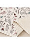 Nefren Premium Quality Velvet Compressed Bedding Set - 6 Pieces Quilted Rose Pattern with Elastic Sheet - 5