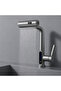 3-Function Waterfall Faucet with Led Temperature Display Pull-Out Head 360 °   Kitchen Bathroom Faucet