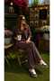 Women's Lyocell Shirt Palazzo Pants Two-Piece Set