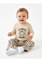 Cotton Floral Patterned Baby Girl Set - 3