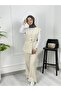 8210 100% Linen-Washable Vest Waist Asymmetrical Vest Set - 3