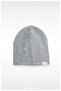 100% Cotton Double Layer Combed Cotton Beanie for Baby Girls (0-18 Months)
