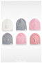100% Cotton Double Layer Combed Cotton Beanie for Baby Girls (0-18 Months) - 3