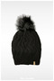 Winter, Knitted Solid Color Ski Beanie for Women
