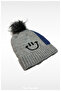 Baby Smiling Face, Lined Cute Beanie (0-2 Years Old)