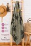 Paradise Dreams Printed Beach Towel 70X150 cm Tropical Palm Pattern Quick Drying Sea Towel - 2