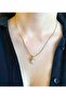 Sea Shell Pearl Steel Necklace - 5