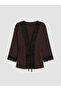 Nevavm Lace Detailed Modal Blend Women's Kimono with a Difference - 5