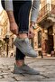 Noka North Comfortable Rubber Lace-Up Sneaker Linen Men's Shoes - 2