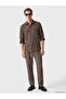 Southblue Brown Regular Fit 100% Linen Men's Shirt
