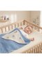 Muslin Cover Pique Blanket 1 Month, 12 Months Blue - 2