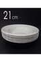 12 Pieces Melamine Deep Dinner Plate 21cm Home Restaurant Table D'Hôte Type Portion Soup Food Stew Container - 3