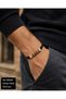Spectrum – Men's Leather Bracelet with Colorful Detail, Comes with a Special Gift Box