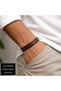 Lacero Triple Leather Men's Bracelet – Brown, with Special Gift Box