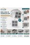 Shower Drain, Drain Strainer, Hair Catcher, Bathroom, Sink Drain, Anti-Clogging, 10-Pack