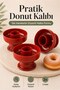 Donut Mold Dough Cutter 8.2 cm Practical Ring Shaping Tool (3 Pieces)