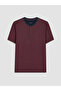 Burgundy Men's Shorts Pajama Set - 6