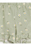 Daisy Patterned Baby Girl Shorts Set - 7