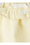 Lcw Kids Yellow Girls Gabardine Shorts - 5