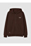 Hooded Printed Boys Zippered Sweatshirt - 2
