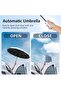 Automatic Folding Umbrella with Upf 50+ Protection and 12-Spoke Frame for Wind Resistance and - 3