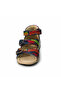 Unisex Navy Blue Patterned Sandals - 3