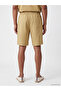 Nevavm Regular Fit Linen Look Men's Shorts with a Difference - 5