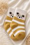 Girl's Colorful Daily Patterned Perfumed College Socks - 2