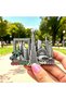 R527 Metal refrigerator stereo relief Burj Khalifa Sailing Hotel commemorative magnetic travel Wenchuang home decoration magnetic souvenir - 4