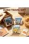 R549 Metal refrigerator stereo relief Burj Khalifa Dubai photo frame Ferris wheel travel commemorative magnetic stickers home creative magnetic hand gift - 2