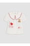 Esvab • Modern & Distinctive Bebe Roba Collar Printed Girls' Shirt