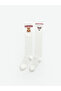 Esvab • Modern & Distinctive Embroidered Girls' Knee Socks, Pack of 2