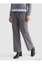 Wide-Legged Pleated Women's Fabric Trousers for Style Enthusiasts from Uzg Store - 2