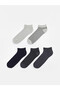 Esvab • Modern & Distinctive Embroidered Men's Bootie Socks 5-Pack