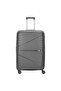 Hertford 76 cm Hard Trolley, 4 Wheels, Dark Grey - 2
