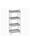 4 Layer Storage Shelf, Grey, MCS1004 - 3