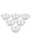 6 pcs Glass Bowl Set, Assorted, KRX36