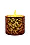 Leaf Tealight Holder, 8 cm, Gold - 3