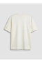 Nevavm Oval Collar Boy's T-Shirt with Difference - 3