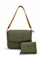 Women's Daily Use Adjustable Strap Luxury Hand & Shoulder Bag and Wallet Shoulder Bag