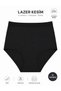 Women's (Elastic Waist) 6-Piece Seamless Laser Cut Non-Marking Lycra Extra High Waist Bato Panties Premium Flexible and Soft - 2