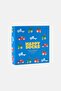- Blue 4-Piece Tractor and Truck Patterned Children's Cotton Socks Set - 6